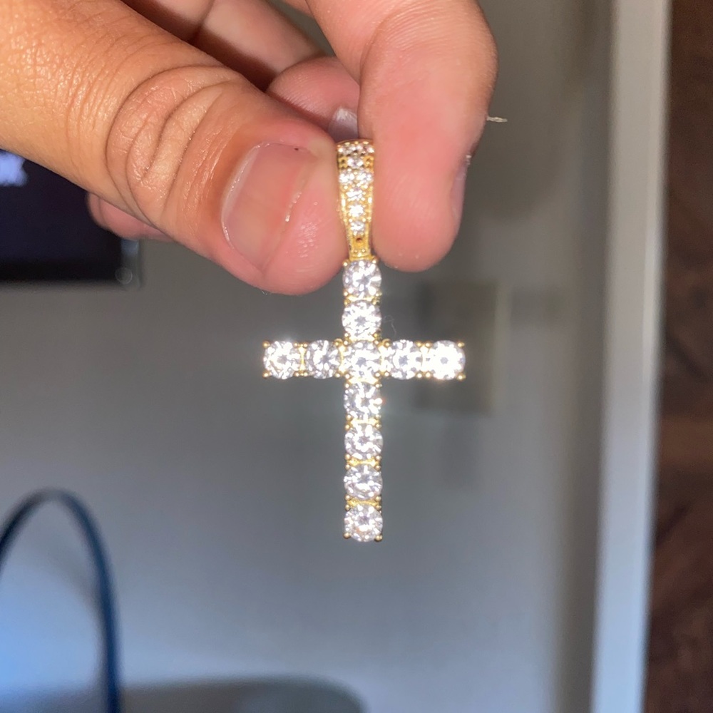 Diamond Cross Pendant